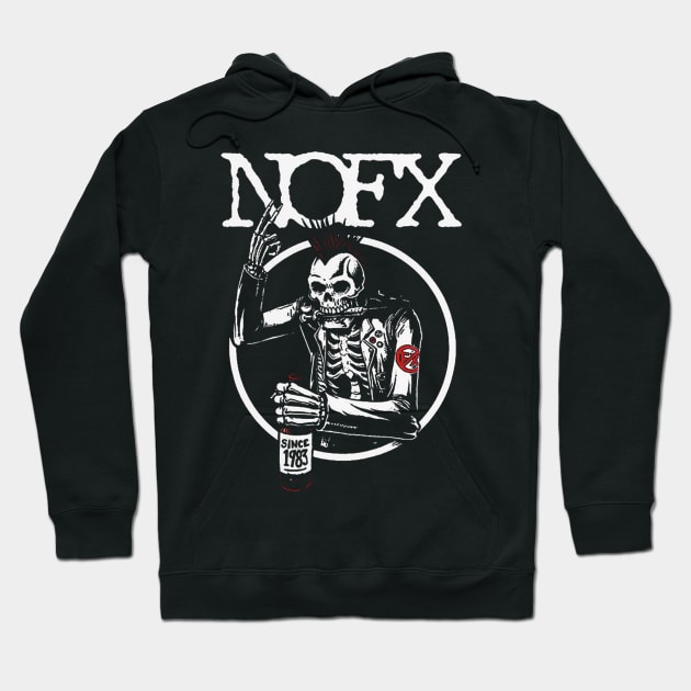 Nofx Drunk Hoodie by Kobojagi